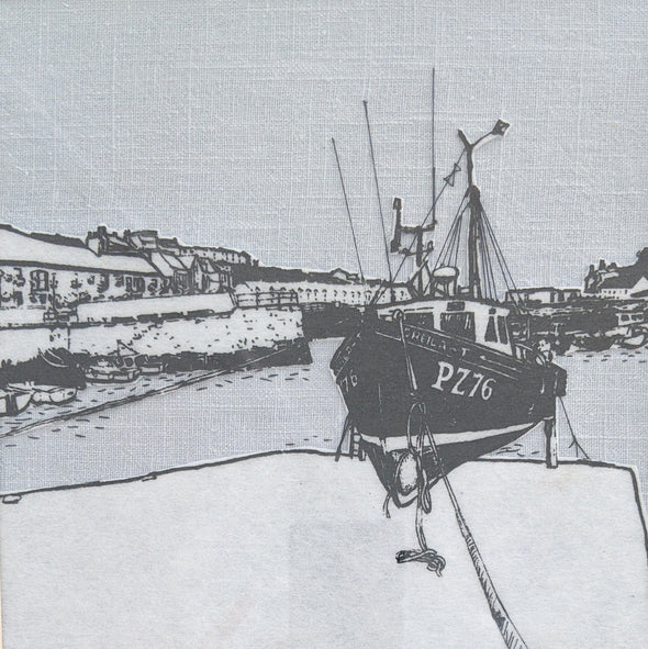 Fishing Boat in Porthleven Harbour