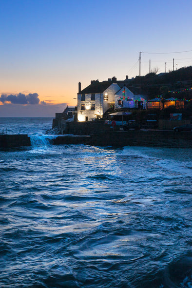 Blue Hour at The Ship Inn, Porthleven