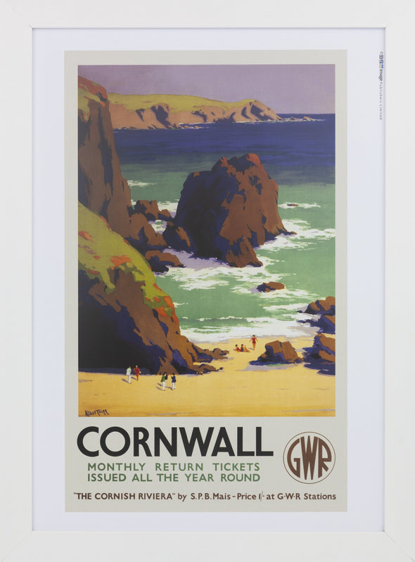 ‘Cornwall: The Cornish Riviera’ GWR Poster