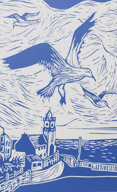 Out to Sea, Porthleven by Jane Ziemacki