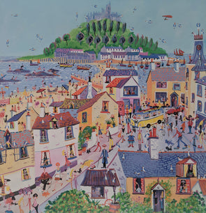 St Michael's Mount from Old Lane