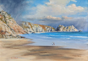April Showers, Logan's Rock, Cornwall
