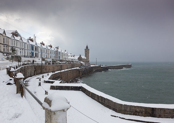 Snowstorm, Porthleven