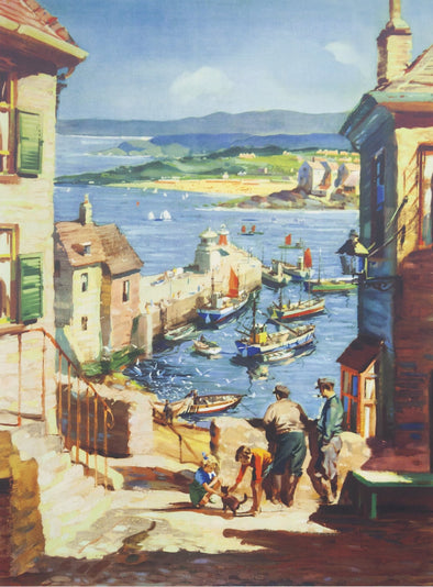 'St Ives Glorious Sands' GWR Poster