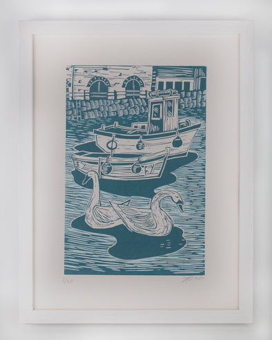 Swans in the Harbour